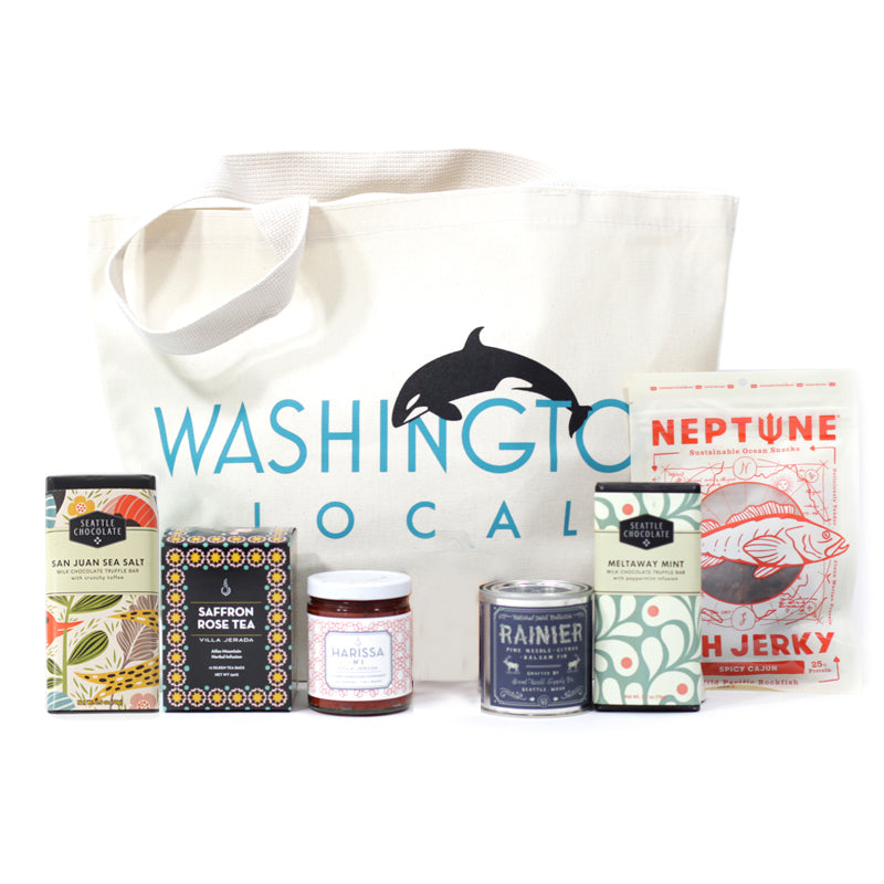 Seattle Local Gift Tote  Modern Washington State Gifts – Washington Local